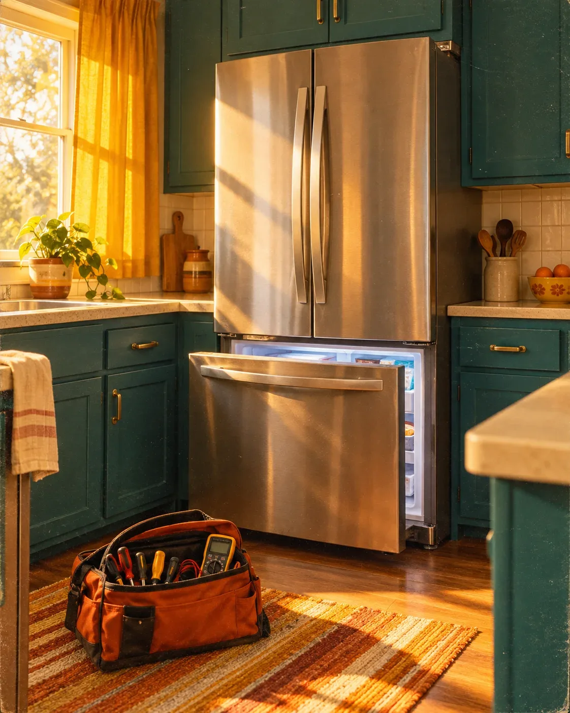 Refrigerator repair in Carrollton, Texas